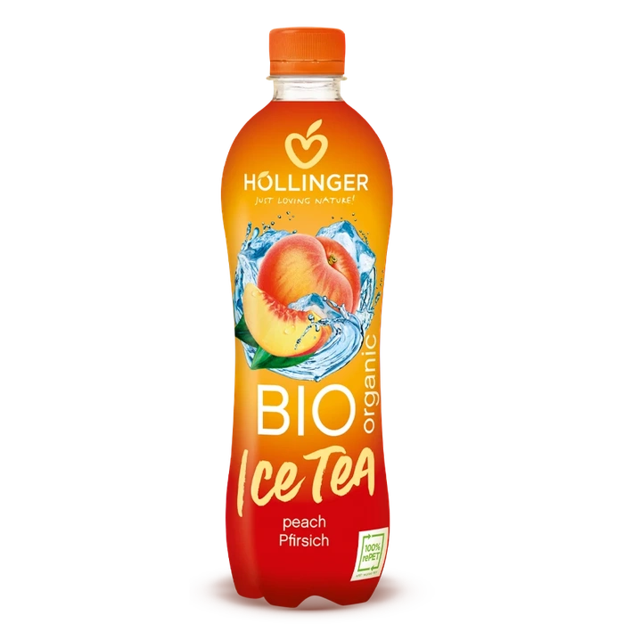 Hollinger Ledový čaj broskev 500 ml BIO