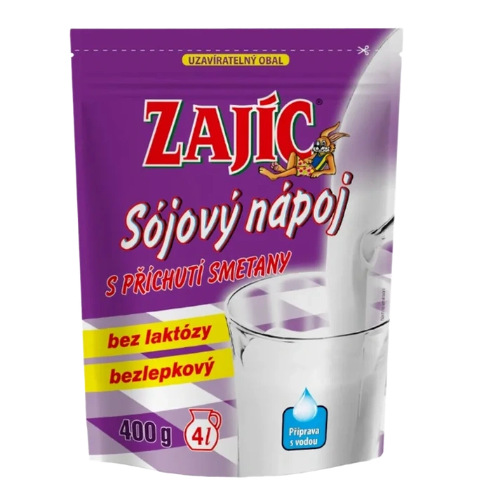 Mogador Zajíc sojový nápoj s příchutí smetany 400 g
