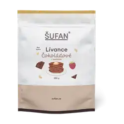 Šufan Lívance čokoládové s malinami BLP 250g