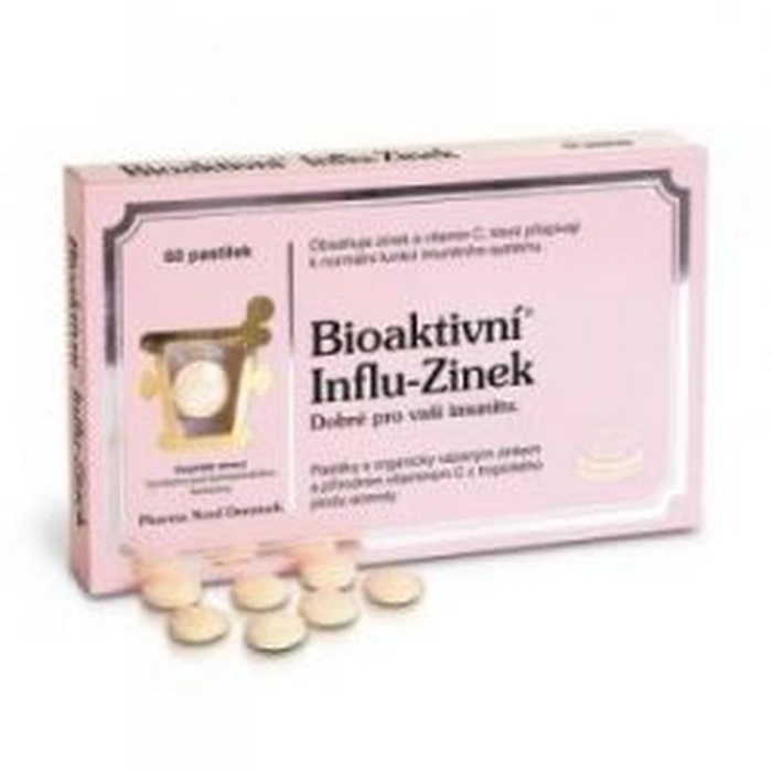 Bioaktivní Influ-Zinek 60 tablet