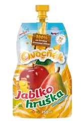 Ovocňák Mošt jablko hruška 250 ml