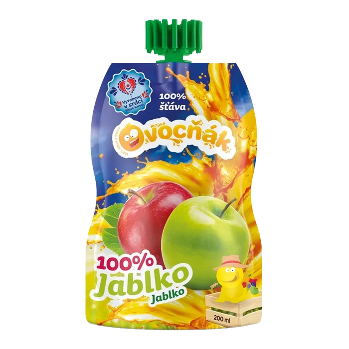 Ovocňák Mošt jablko 100% 200 ml