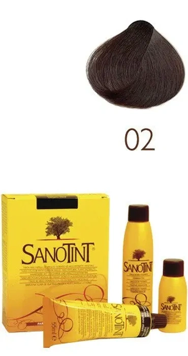 Sanotint 02 Barva na vlasy CLASSIC hnědá 125 ml