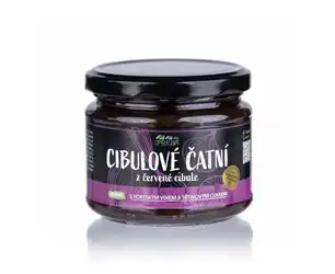 The Pelikans Cibulové čatní z červené cibule jemné 250 g