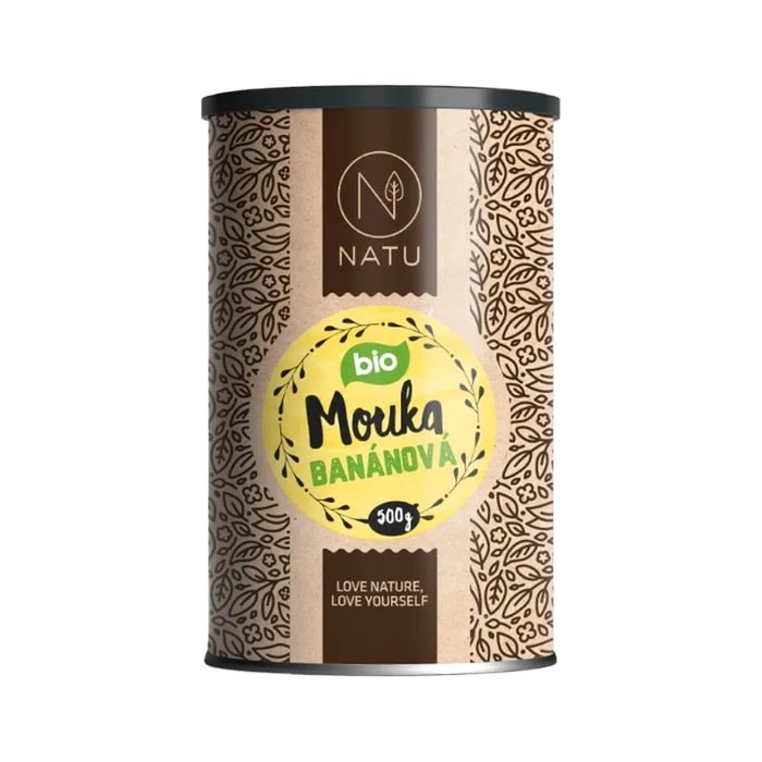 NATU Banánová mouka 500 g BIO