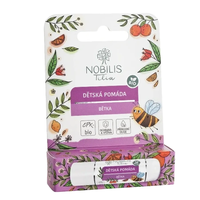 Nobilis Tilia Dětská pomáda na rty Bětka 4,2 g