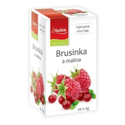 Apotheke Premier Brusinka a malina 20x2 g