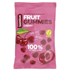 Bombus Fruit Gummies Cherry třešňové želatinové bonbony 35 g