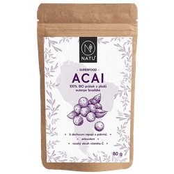 NATU Açai prášek 80 g BIO