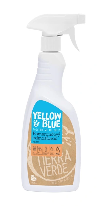 Yellow & Blue Pomerančový odmašťovač sprej rozprašovač 750ml