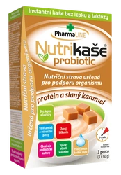 Nutrikaše Probiotic protein a slaný karamel 180 g (3x60g)