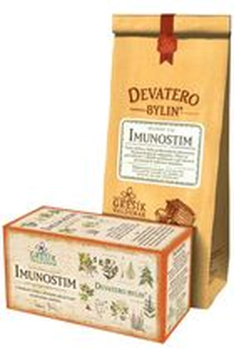 GREŠÍK Devatero bylin Imunostim čaj n.s. 20 x 1,5 g
