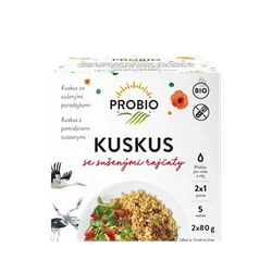 PROBIO Kuskus se sušenými rajčaty 2 x 80g BIO