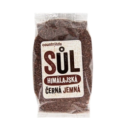Country Life Sůl himalájská černá jemná 250 g