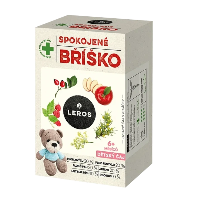 LEROS Dětský čaj Spokojené bříško 20x2 g