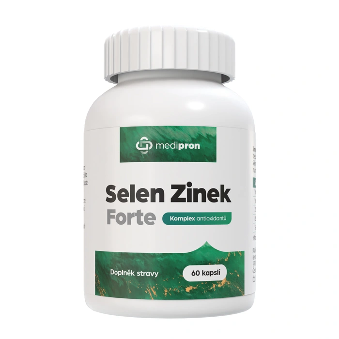 medipron Selen Zinek Forte 60 kapslí