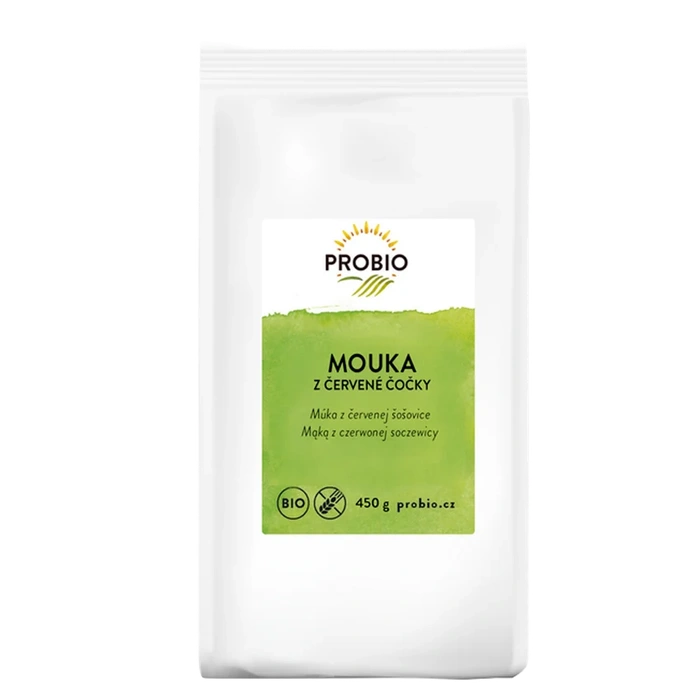 PROBIO Mouka z červené čočky 450g BIO