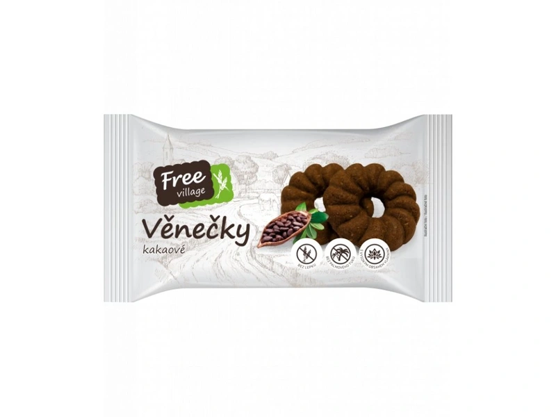 Free Village Věnečky kakaové 100 g BLP