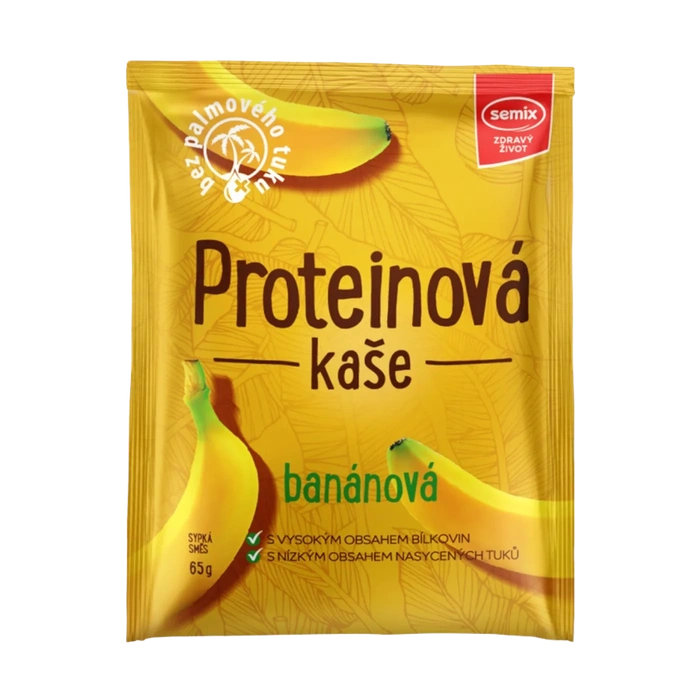 Semix Proteinová kaše banánová 65g