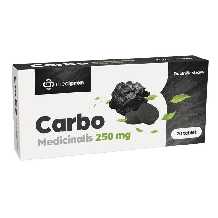 medipron Carbo Medicinalis 20 tablet