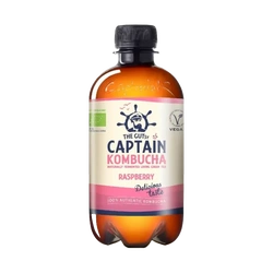 Captain Kombucha Kombucha Kalifornská malina 400 ml BIO