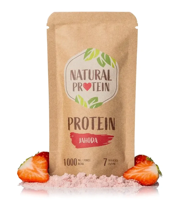 NaturalProtein Protein jahoda 35 g