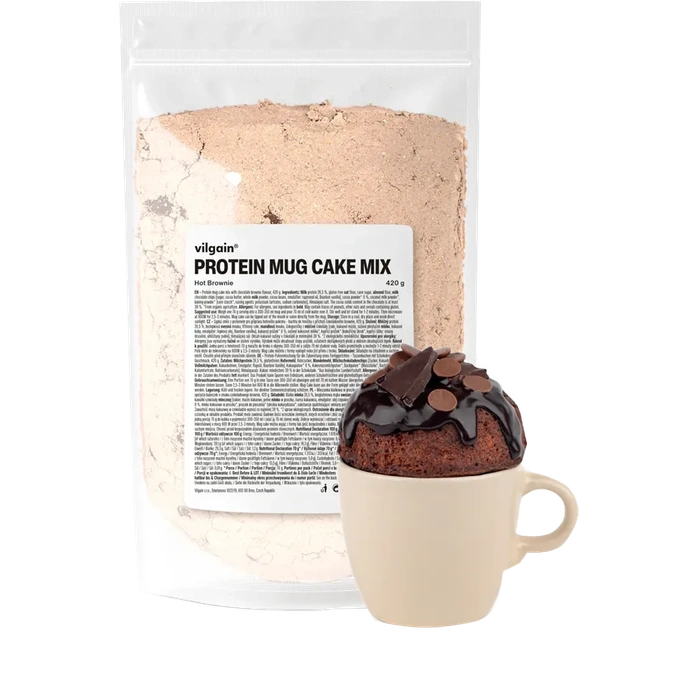 Vilgain Protein Mug Cake Mix čokoládové brownie 420 g