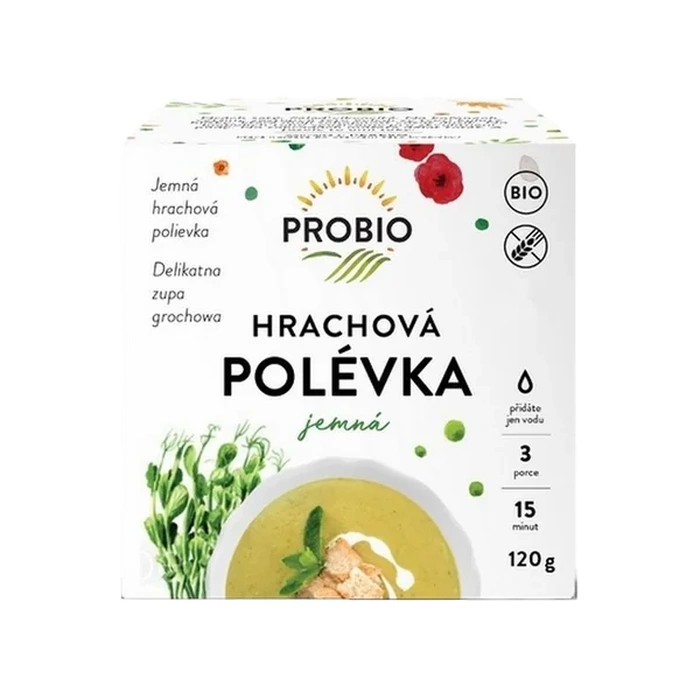 PROBIO Jemná hrachová polévka 120g BIO