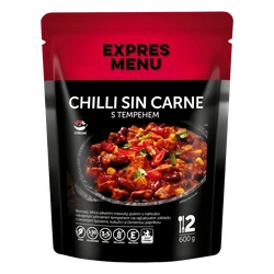 Expres Menu Chilli sin carne s tempehem 600 g (2 porce)