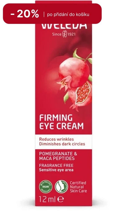 Weleda Zpevňující oční krém Granátové jablko a Maca-peptidy 12 ml