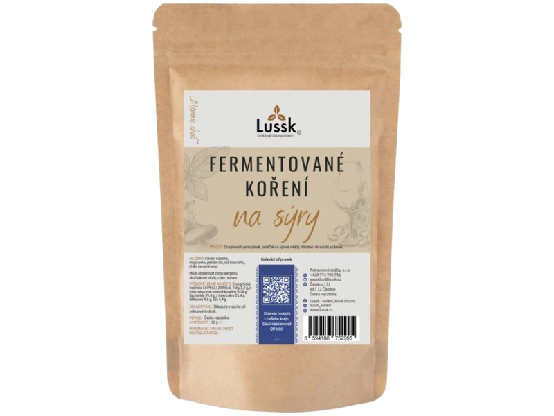 Lussk Koření fermentováné na sýry 30 g