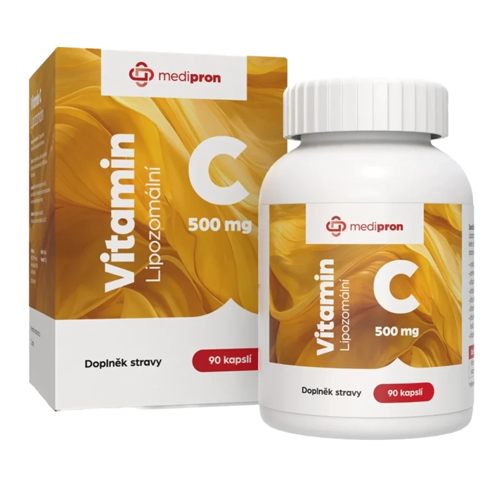 medipron Lipozomální vitamin C 500 mg 90 kapslí