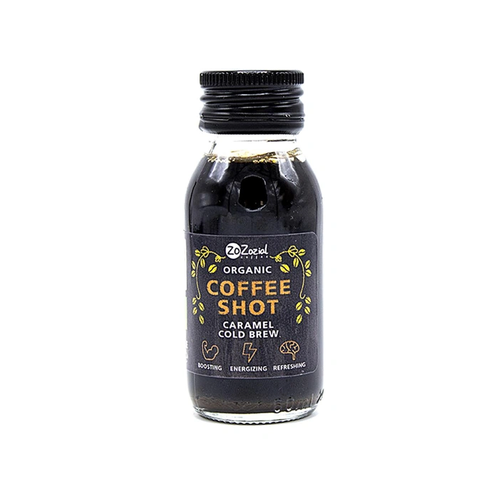 ZoZozial Coffee Shot karamel 60ml Bio