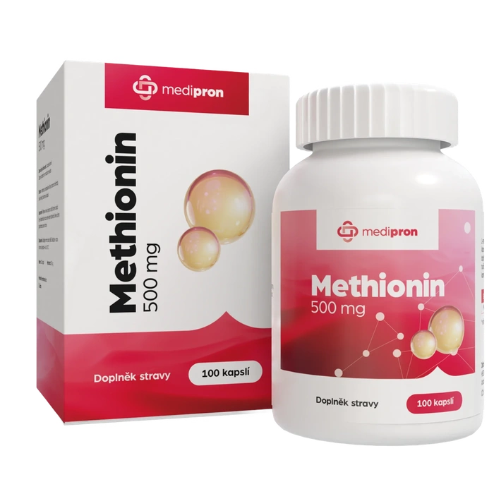 medipron Methionin 500 mg 100 kapslí