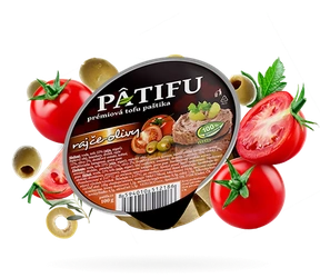 Patifu tofu paštika rajče-olivy 100g BLP