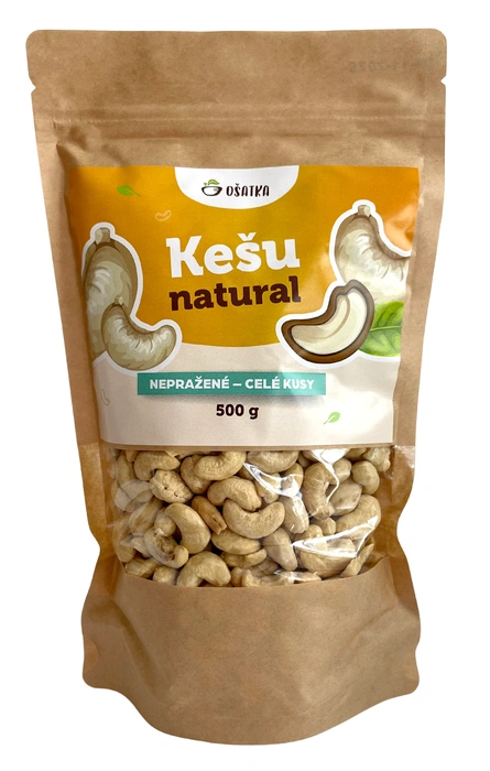 Ošatka Kešu ořechy celé natural 500 g