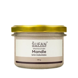Šufan Krém Mandle s bílou čokoládou 190 g