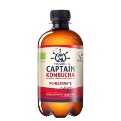 Captain Kombucha Kombucha granátové jablko 400 ml BIO