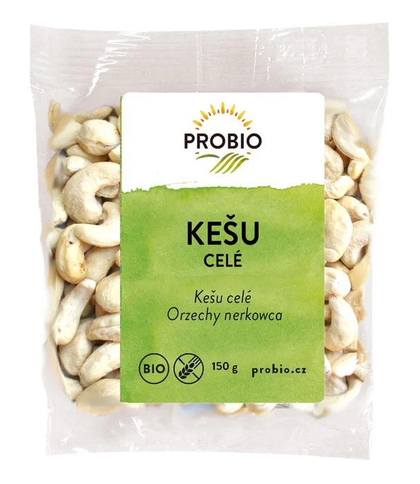 PROBIO Kešu celé 150 g BIO
