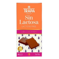 Trapa Čokoláda mléčná bez laktózy 90g