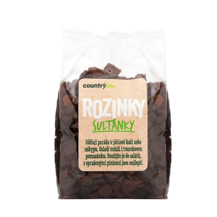 Country Life Rozinky sultánky 250 g