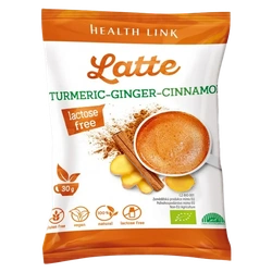 Health Link Kurkuma latte se zázvorem a skořicí 30 g BIO