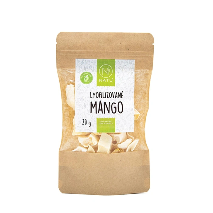 NATU Mango lyofilizované 20g Bio