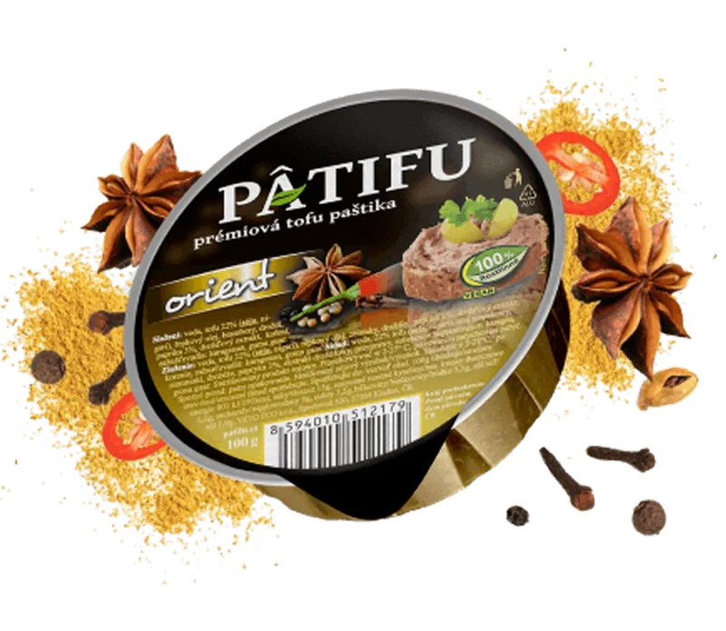 Patifu tofu paštika orient 100g BLP