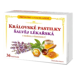 Královské pastilky Šalvěj 36ks