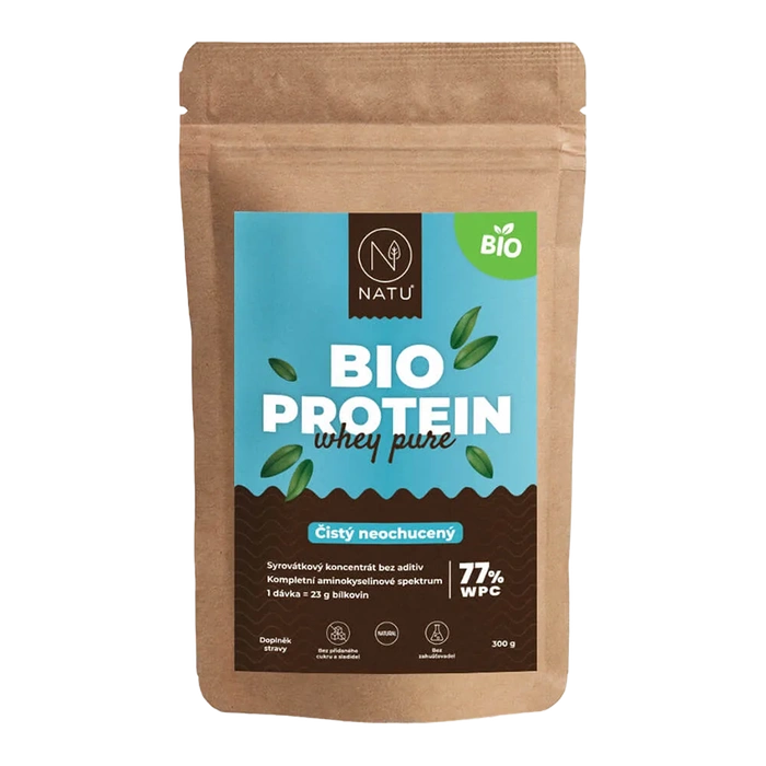 Natu BIO WHEY Protein pure 300 g BIO