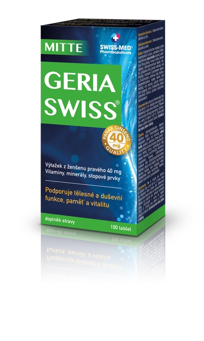 Geria Swiss MITTE 100 tablet