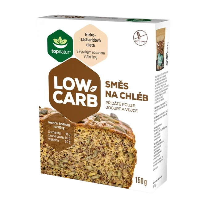 Topnatur Směs na chléb Low Carb 150 g
