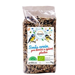 PROBIO Směs zrnin pro domácí a zpěvné ptactvo 1 kg BIO
