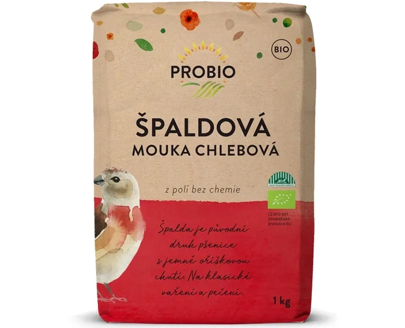 PROBIO Mouka špaldová chlebová 1 kg BIO